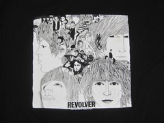 The Beatles Shirt Mens Extra Large XL Black Revolver Album Art 2002 Y2K