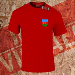 Azerbaijan Supporters T-Shirt Crest Day World Cup Baku Football 2022 Unisex