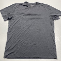 Wool & Prince Merino Blend Crew T-Shirt Gray Men’s XXL