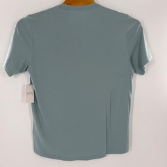 TravisMathew Social Club Mens Pocket T-Shirt Blue Green Cotton Tee Large NEW