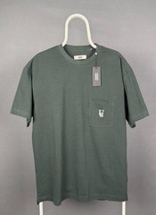 KITH Us Pocket T-Shirt Size Large Forest Green Cotton X SMALL