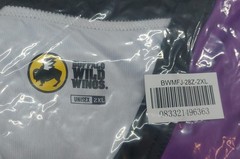 B-Dubs Buffalo Wild Wings jersey 2XL unisex short sleeve t-shirt lightweight