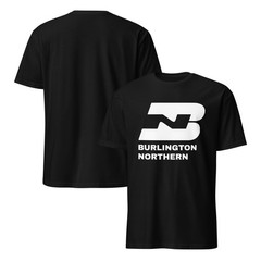 Burlington Northern Vintage Railroad Train T-Shirt