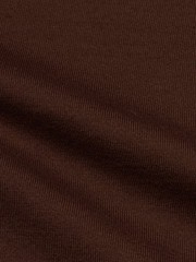 KITON KIRED “Kiss” Brown Exclusive Crepe Cotton Short Sleeve T-Shirt 46 NEW XS