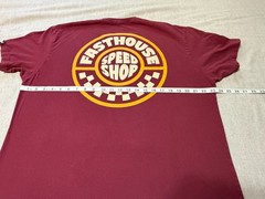 FASTHOUSE – Men’s Short Sleeve XL – EXTRA LARGE – Burgundy – F/H Speed Shop