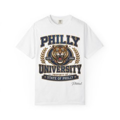 Philly University Tiger Graphic T-shirt | Collegiate Vintage Style