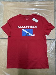 Nautica Red Spring Color T Shirt (Size L ) – Retail Price 24.50$