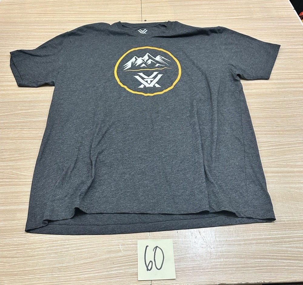 Vortex Optics Logo Short Sleeve T-Shirt Men Adult 2XL