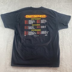 Willie Nelson Shirt Sz XL Mens Trigger In Concert Country Autumn Tour 2015 Black