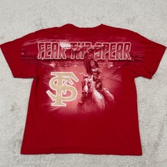 Y2K Delta Magnum Weight Florida State Seminoles Fear The Spear AOP Shirt XL