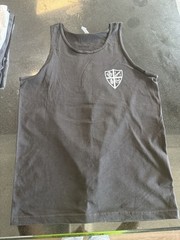 Git Sum Men’s Black Tank Top- Fight For Glory- Grenade- Medium
