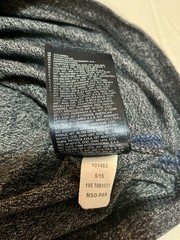 Tommy Hilfiger Denim Mens T-Shirt Small Heather Grey Crew Neck Logo Tee Cotton
