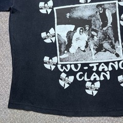 Vintage 1990s Wu Tang Clan 36 Chambers Of Death Promo Rap T-Shirt Sz L