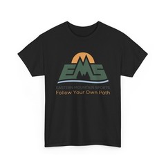Eastern Mountain Sports T-Shirt Defunct Outdoor Retailer Follow Your Own Path