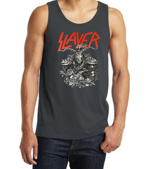 SALYER WARRIOR Heavy Metal Band Black Tank Top