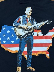 Zach Bryan American Heartbreak Tour Shirt Long Sleeve Black Small