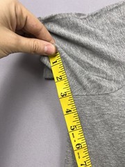 Duluth Shirt Mens 2XL Gray V Neck Short Sleeve Classic Work Wear Knit EUC