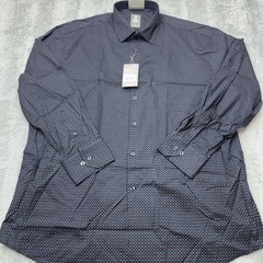 Stacy Adams Modern Fit Vintage Geometric Diamond Print Men’s Shirt Retro 3XL