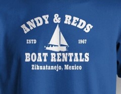 Andy and Red’s Boat Rentals -Inspired by the Movie Shawshank