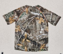 Realtree Edge Hunting Camo Shirt Medium Stretch Lightweight Tee Fishing Outdoors