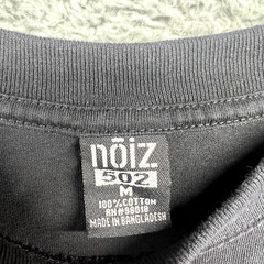 Noiz 502 100% Cotton Graphic T-Shirt Men’s Size Medium D.N.A. Black