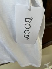NWT Boody Men’s White Environment Day SS Shirt. Size XL. PTP Measures – 23”