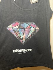 CAVO PARADISO Diamond Tank Top T Shirts Tees Men/women