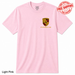 Porsche Motorsport Racing Shirt Performance Car Logo Graphic Tee Size S-5XL