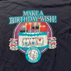 Anvil Dark Blue ‘Table Mountain Casino’ Tee Size Medium