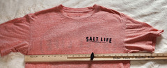 Salt Life The Original Salt Life Established In 2003 Coral T-Shirt Sz SML