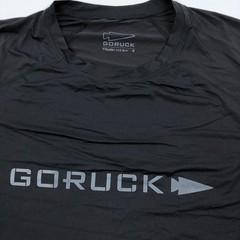 GORUCK Tough Mesh Training Shirt Mens Medium Black Short Sleeve Rucking Tee