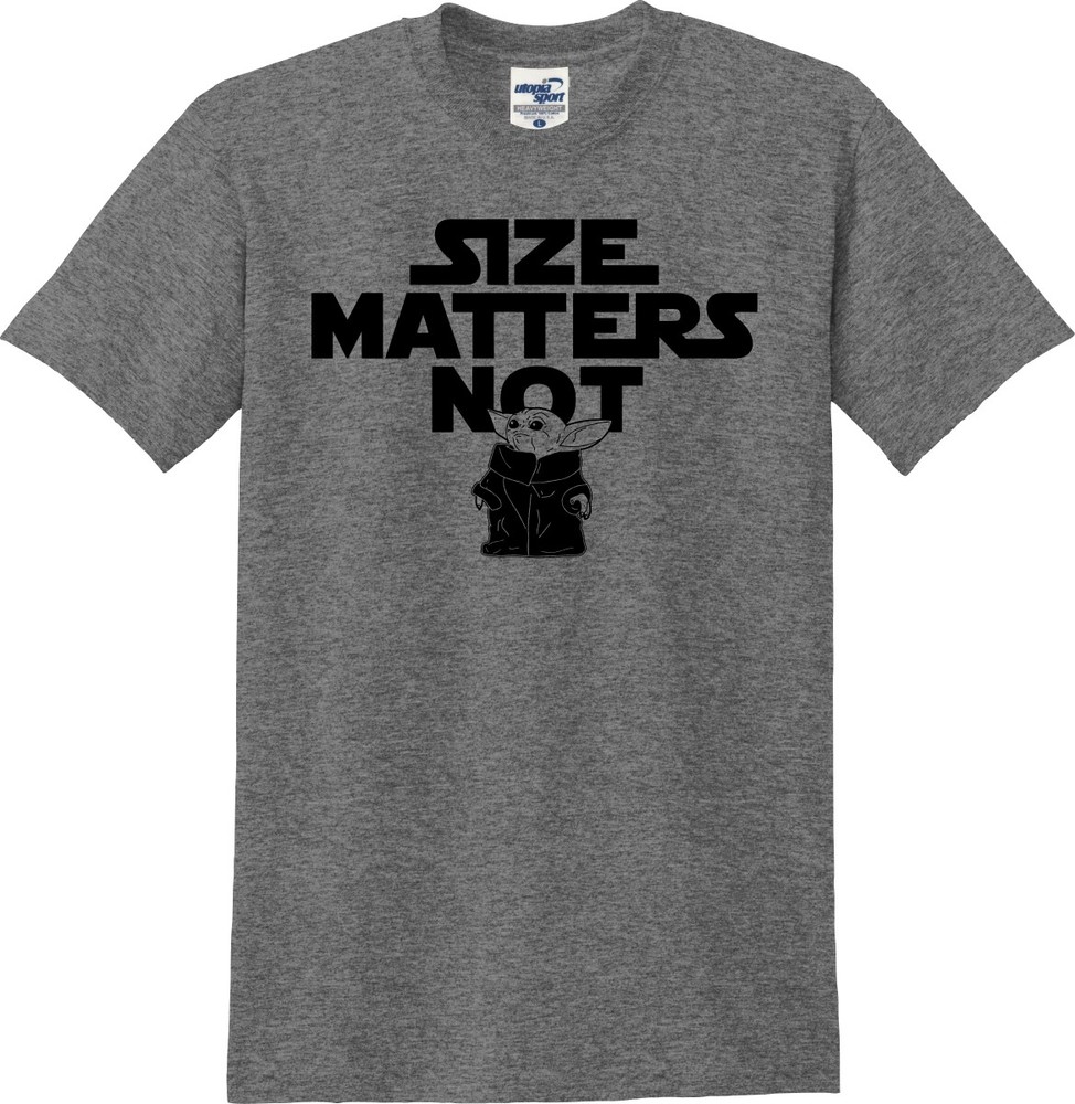 Size Matters Not Funny T-Shirt (S-5X)