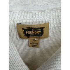 The Foundry Mens Thermal Henley Shirt XL Tall Gorpcore Outdoor Casual Classic