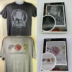 Game of Thrones T-Shirt – HBO Licensed NEW SEALED – Sizes XL, L, M T-shirt Black