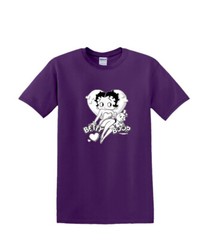 T-Shirt S to 2XL 3XL – BETTY BOOP – HEART – Solar Changing Fun Humor Adult