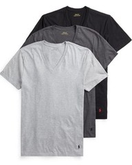 Polo Ralph Lauren V-Neck T-Shirts Men’s Small Variety 3-Pack Cotton Slim Fit