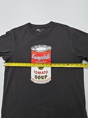 UT Boys Black Graphic Pop Art Tee Youth S T-Shirt Licensed Artwork