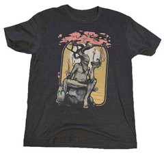 Dryad Multicolor on Heather Black Triblend Unisex Large