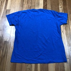Transformers Shirt Adult XL Short Sleeve Blue Top Cotton Mens