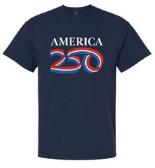 America 250 T-Shirt usa anniversary flag celebration 4th of july T-Shirt, S-5XL