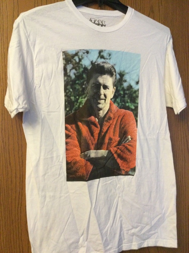 Ronald Reagan – White Shirt – XL.