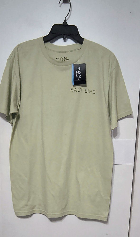 NWT Salt Life Green T-shirt. Size Medium