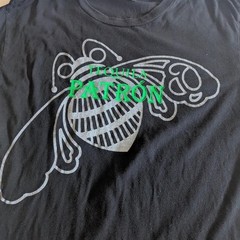 District Made Tequila Patrón Logo Graphic Print T-Shirt Black Men’s Size M