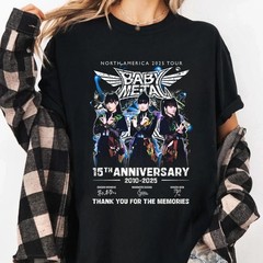 Babymetal North America Tour 2025 15Th Anniversary T-Shirt