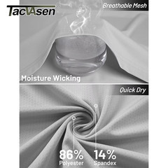 Mens Sports T-Shirt Lightweight Quick Dry Breathable Stretch Fitness