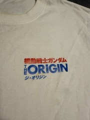 Gundam The Origin White Cotton Tee T Shirt Capsule Corp Anime Manga Shirt