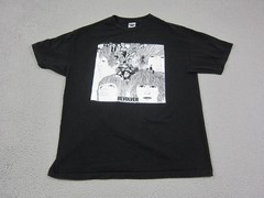 The Beatles Shirt Mens Extra Large XL Black Revolver Album Art 2002 Y2K