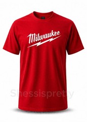 Milwaukee Shirt Men’s Clothing Milwaukee Tools Equipment Size S-2XL,