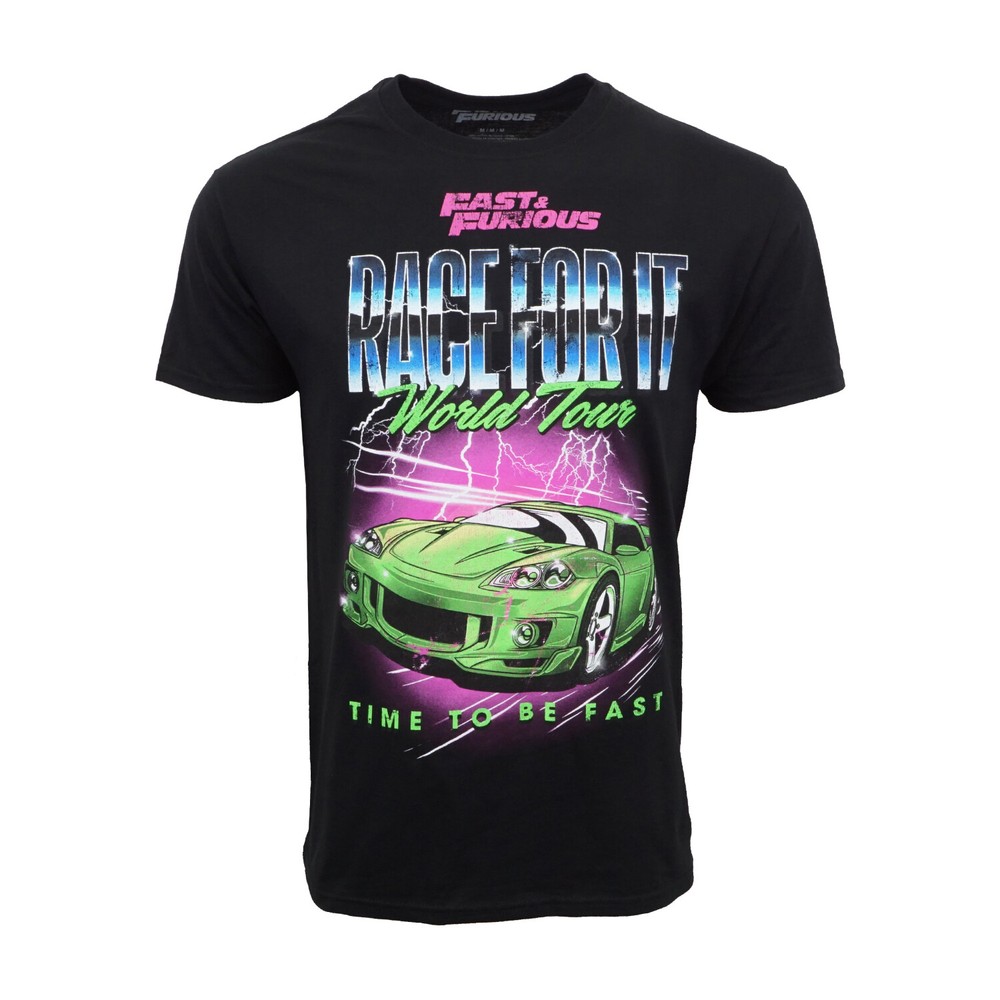 FAST & FURIOUS RACE FOR IT WORLD TOUR TEE OFFICIAL ITEM