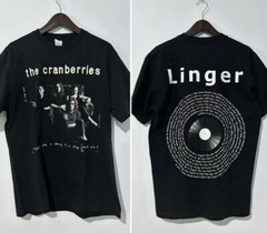 00s The Cranberries Graphic black T shirt 2 side Unisex Men Women NH12930